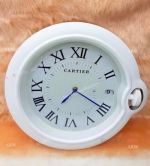 Replica Cartier Ballon Bleu Dealers Clock - White Wall Clock